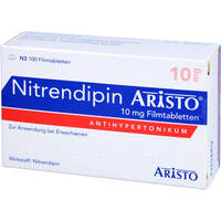 Nitrendipin Aristo 10 mg Filmtabletten, 100 Stk., Aristo Pharma GmbH