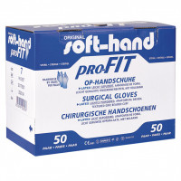 soft-hand pro-FIT OP-Handsch.Latex puderh.ster G 8, 50X2 ST, Diaprax GmbH