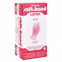 soft-hand Latex-Unters.Hand.puderfr.unster. Gr.S, 100 Stück, Diaprax GmbH