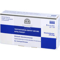TESTOSTERON-DEPOT 250mg EIFELFANGO, 5x1 ml, Eifelfango GmbH & Co. KG TESTOSTERON-DEPOT 250mg EIFELFANGO, 5x1 ml, Eifelfango GmbH & Co. KG
