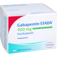 Gabapentin STADA 400mg Hartkapseln, 100 st, STADAPHARM GmbH