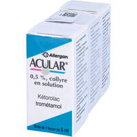Acular Augentropfen, 3x5 ml, Aca M&uuml;ller/Adag Pharma AG