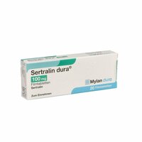 Sertralin dura 100mg Filmtabletten, 20 ST, Viatris Healthcare GmbH