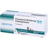 Finasterid Winthrop 5mg Filmtabletten, 50 st, Zentiva Pharma GmbH