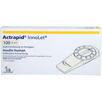 Actrapid InnoLet 100I.E./ml Injekt-Lsg im Injektor, 5x3 ml, Novo Nordisk Pharma GmbH