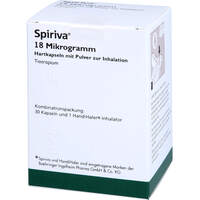 SPIRIVA 18ug Kapseln m. Inhalationspul.+HandiHaler, 30 st, Orifarm GmbH