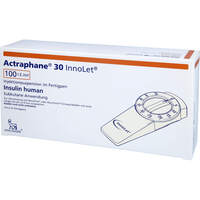 Actraphane 30 InnoLet 100I.E./ml Inj.susp.i.Injekt, 10x3 ml, Novo Nordisk Pharma GmbH