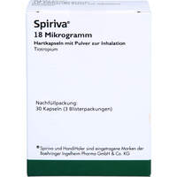 Spiriva 18ug Kapseln m. Inhalationspul. Nachfuell, 30 st, Orifarm GmbH