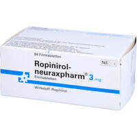 Ropinirol-neuraxpharm 3 mg, 84 st, neuraxpharm Arzneimittel GmbH