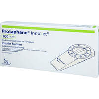 Protaphane InnoLet 100I.E./ml Injekt.susp.i.Injekt, 5x3 ml, Novo Nordisk Pharma GmbH