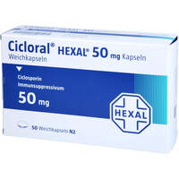 Cicloral 50mg Kapseln, 50 st, HEXAL AG
