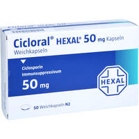 Cicloral 50mg Kapseln, 50 st, HEXAL AG