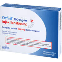 Orfiril 100mg/ml Injektionslösung, 5x10 ml, Desitin Arzneimittel GmbH