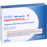 Orfiril 100mg/ml Injektionslösung, 5x10 ml, Desitin Arzneimittel GmbH