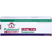Pulmicort 1.0mg/2ml Suspension zur Inhalation, 20x2 ml, Emra-Med Arzneimittel GmbH