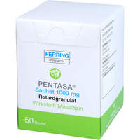 Pentasa Sachet 1000mg Retardgranulat, 50 Stk., Ferring Arzneimittel GmbH