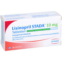 Lisinopril STADA 10mg Tabletten, 50 st, STADAPHARM GmbH