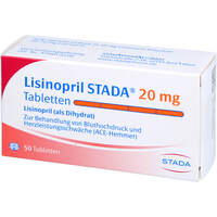 Lisinopril STADA 20mg Tabletten, 50 st, STADAPHARM GmbH