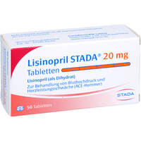 Lisinopril STADA 20mg Tabletten, 50 st, STADAPHARM GmbH