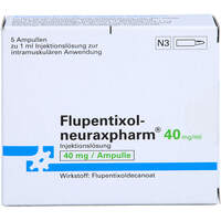 Flupentixol-neuraxpharm 40mg/ml, 5x1 ml, neuraxpharm Arzneimittel GmbH