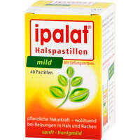 IPALAT Halspastillen mild, 40 Stk., Dr. R. PFLEGER GmbH