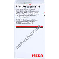 ALLERGOSPASMIN N, 2x10 ml, Viatris Healthcare GmbH