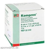 KOMPREX SCHAUMG 1mx8cm Stärke 0.5, 1 Stück, Lohmann & Rauscher GmbH & Co. KG