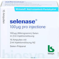 selenase 100ug pro injectione, 10x2 ml, Biosyn Arzneimittel GmbH