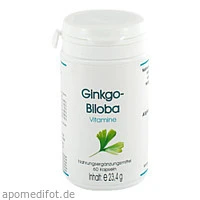 Ginkgo-Biloba Kapseln, 60 Stück, Allpharm Vertriebs GmbH