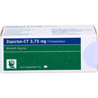 Zopiclon-CT 3.75mg Filmtabletten, 10 Stk., Abz Pharma GmbH