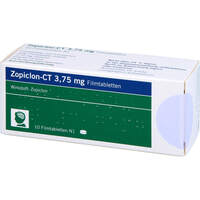 Zopiclon-CT 3.75mg Filmtabletten, 10 Stk., Abz Pharma GmbH