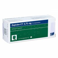 Zopiclon-CT 3.75mg Filmtabletten, 10 Stk., Abz Pharma GmbH