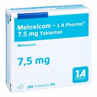 Meloxicam - 1 A Pharma 7.5mg Tabletten, 100 st, 1 A Pharma GmbH