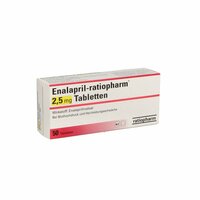Enalapril-Ratiopharm 2.5mg Tabletten, 50 st, ratiopharm GmbH