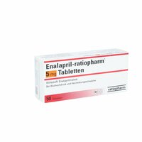 Enalapril-ratiopharm 5mg Tabletten, 50 st, ratiopharm GmbH