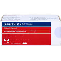 ramipril - ct 2.5mg Tabletten, 100 st, Abz Pharma GmbH
