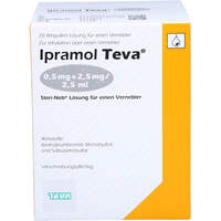 Ipramol Teva0.5mg+2.5mg/2.5ml Steri-Neb Lös.f.Vern, 20 Stk., TEVA GmbH