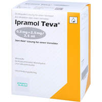 Ipramol Teva0.5mg+2.5mg/2.5ml Steri-Neb Lös.f.Vern, 20 Stk., TEVA GmbH