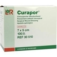 Curapor Wundverband steril 7x5cm, 100 Stück, Bios Medical Services GmbH