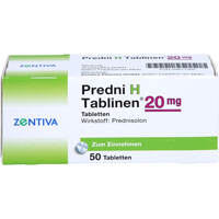 Predni H Tablinen 20mg, 50 st, Zentiva Pharma GmbH