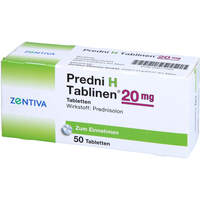 Predni H Tablinen 20mg, 50 st, Zentiva Pharma GmbH