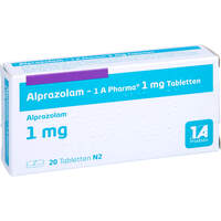Alprazolam - 1 A Pharma 1mg Tabletten, 20 Stk., 1 A Pharma GmbH