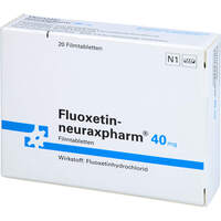Fluoxetin-neuraxpharm 40mg, 20 Stk., neuraxpharm Arzneimittel GmbH