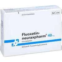 Fluoxetin-neuraxpharm 40mg, 20 Stk., neuraxpharm Arzneimittel GmbH