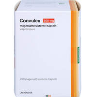 Convulex 500, 200 st, Eurimpharm Arzneimittel GmbH