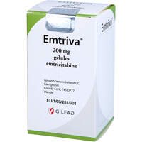 EMTRIVA 200 mg Hartkapseln, 30 st, Haemato Pharm GmbH