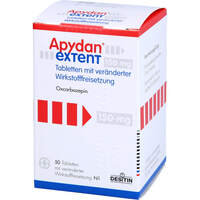 Apydan extent 150mg Tabl.m.verändert.Wirkstofffr., 50 st, Desitin Arzneimittel GmbH