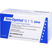 Tim-Ophtal 0.1% sine, 60x0.5 ml, Dr. Winzer Pharma GmbH