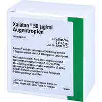 Xalatan Augentropfen, 3x2.5 ml, Pharma Gerke Arzneimittelvertriebs GmbH