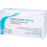Diacomit 500mg Pulver z.Herst.ein.Suspens.z.Einneh, 60 st, Desitin Arzneimittel GmbH